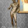 Adonis patinado en bronce