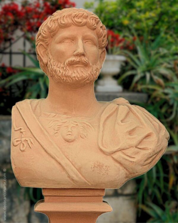 busto romano en cerámica Roman Bust in ceramic