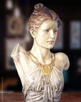 busto de Diana cazadora Diana the Huntress