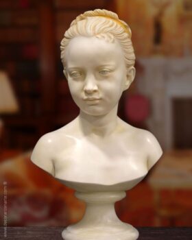 Busto Joven Louise. 30cm