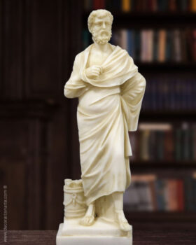 Figure of Aristotle. 30cm