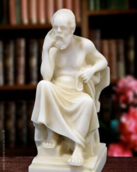 Figure de Socrates. 13 cm.