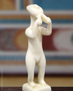 Figure des Cyclades. 20,9 x 6,5 x 4,5 cm.