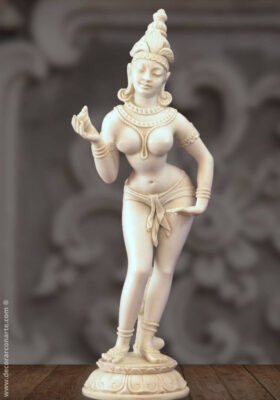 Figure of Thailand dancer. 27cm