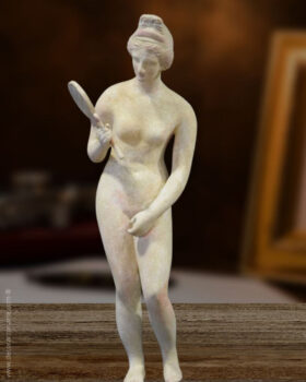 Tanagra. Venus with a mirror. 44 cm.