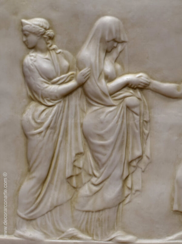 Relieve de la boda de Tetis y Peleo