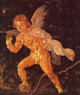 Fresco pompeyano - Cupido