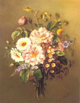 Flores. Lienzo de Beauregard