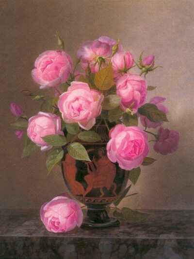 Roses. Canvas by William Hammer