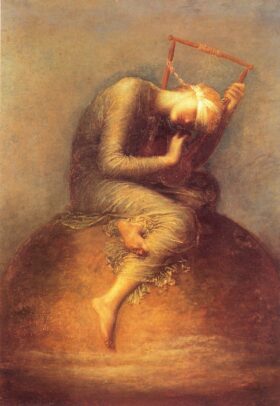 Hope. Lienzo de George Frederic Watts (1817-1904)