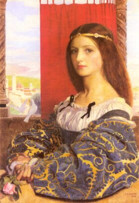 Molly, Duchess Of Nona. Lienzo de Frank Cadogan Cowper (1877-1958)