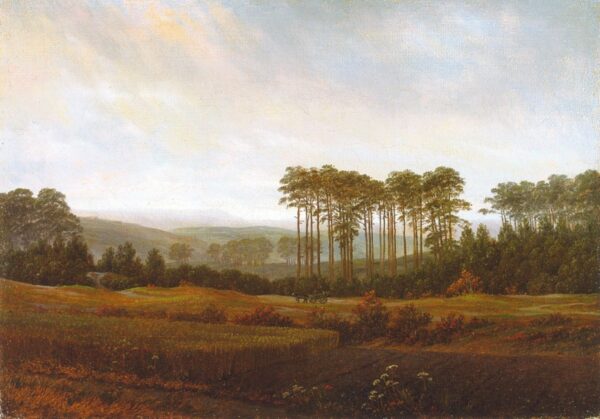 The Afternoon (1821-1822). Canvas by Caspar Friedrich