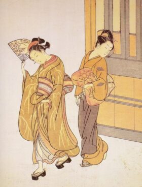 Pintura de Suzuki Harunobu