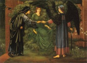 El corazón de la Rosa, Burne Jones (1833-1898)