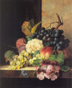 Bodegón. Lienzo de Edward Ladell