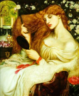 Lady Lilith. Lienzo de Rossetti (1828-1882)