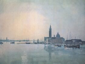 La mañana en San Giorgio Maggiore. Lienzo de Turner (1775-1851)