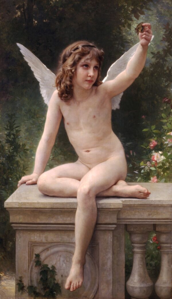 The capture. Canvas by Adolphe Bouguereau (1825-1905)