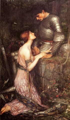 Lamia. Lienzo de J.W. Waterhouse (1849-1917)