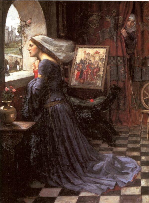 Rosamund. Toile de J.W. Waterhouse (1849-1917)