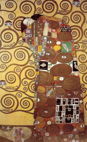 Logro. Lienzo de Klimt (1862-1918)