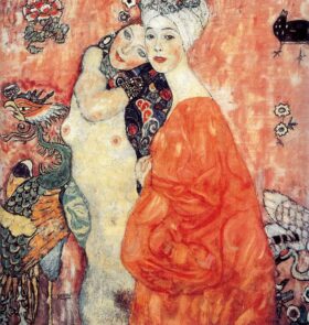 Novias. Lienzo de Klimt (1862-1918)