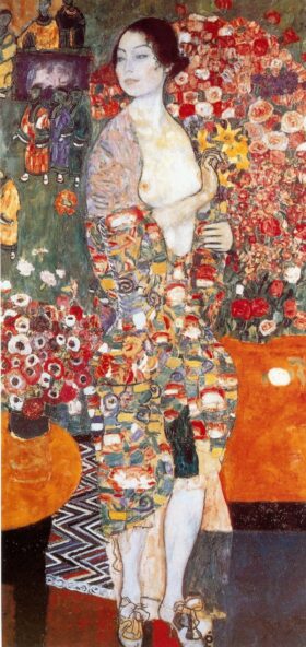 Danzarina. Lienzo de Klimt (1862-1918)