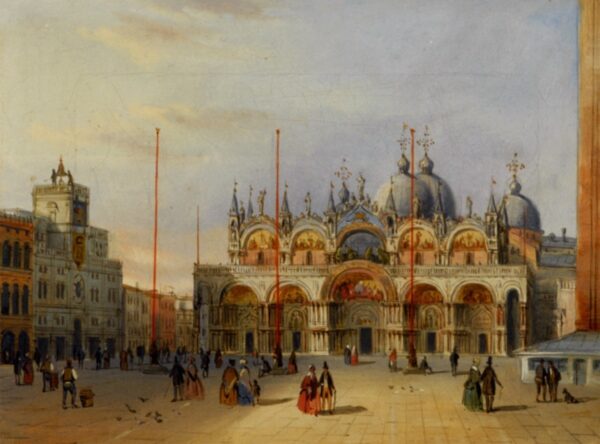 Basilica di San Marco, Venice. Canvas by Carlo Grubacs