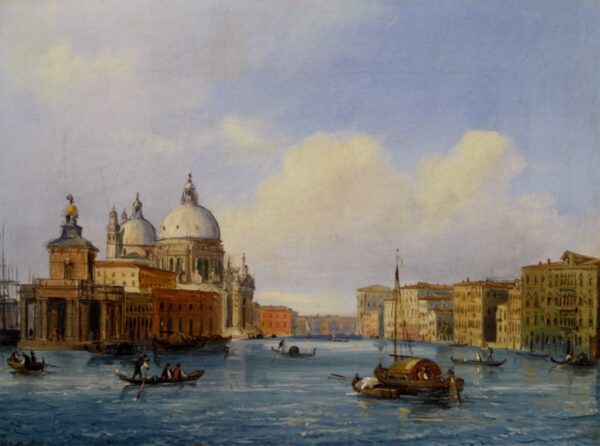 Santa Maria Della Salute, Venice. Canvas by Carlo Grubacs