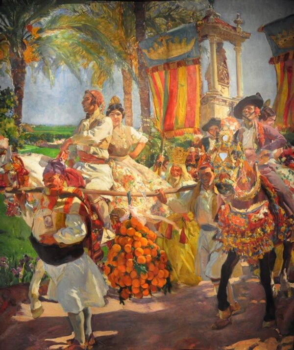 Valence. Les croupions. Toile de Sorolla. (1863 - 1923)