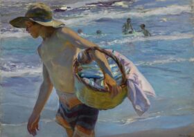 El pescador. Lienzo de Sorolla (1863 - 1923)