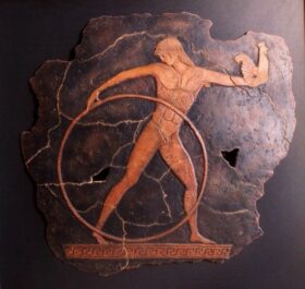 Bajorrelieve Atleta vencedor