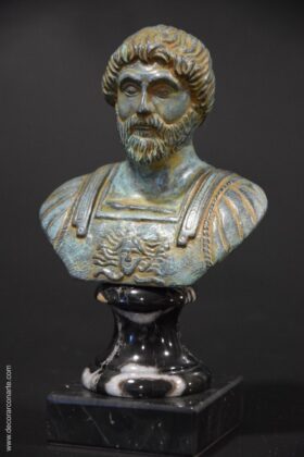 Busto en bronce de Marco Aurelio