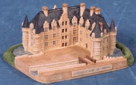 Castillo Azay Le Rideau. Francia. 16 x 13 x 7 cm.