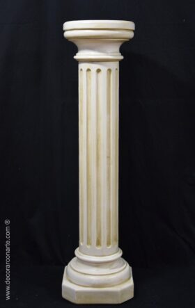 Columna redonda.100x26x28cm