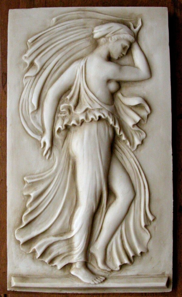 Relief of Maenad.  38 x 22 cm.