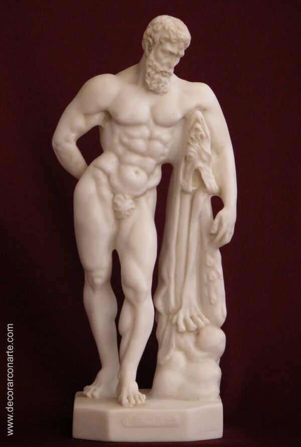 Figure of Farnese Hercules. 32cm