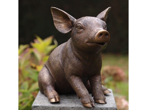 Bronze figure. Piggy. 29x24x34 cm