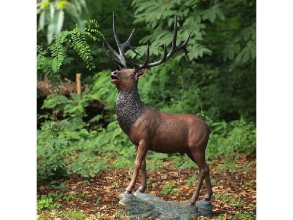 Bronze figure. Deer. 196x81x115 cm