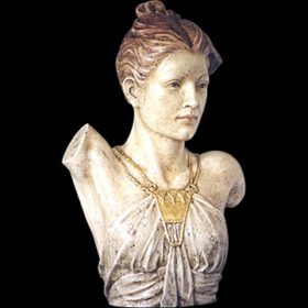 busto de Diana cazadora