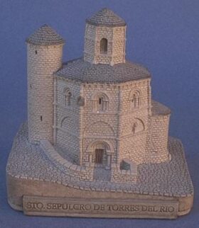 Santo Sepulcro. Torres del Río. 13 x 14 x 13 cm.