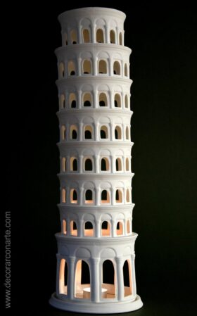 Torre inclinada de Pisa. 48 cm.