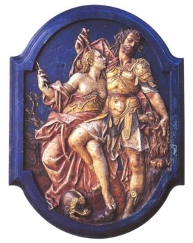 Bajorrelieve Ulises y Circe