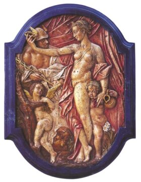 Bajorrelieve Venus y Mercurio