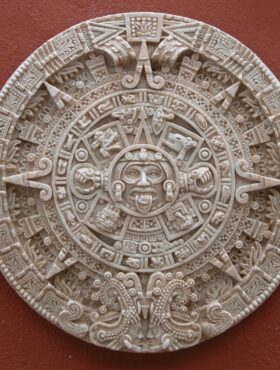 Sculptures and reliefs from pre-Columbian America