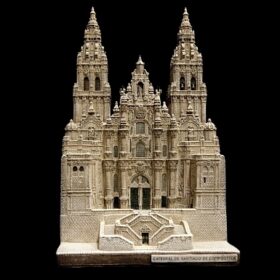 Catedral de Santiago de Compostela. 15 x 12 x 25 cm.