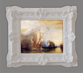 Cuadro Odiseo y Polifemo. Turner. 55x47 cm