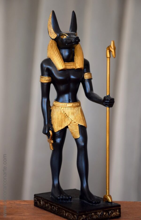 Figure d'Anubis, Dieu de la Mort. 22cm