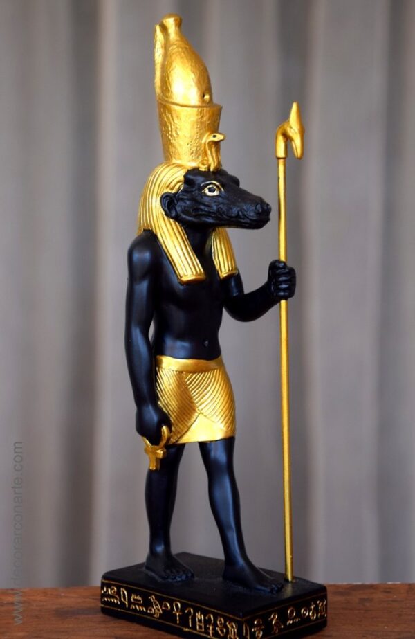 Figure de Sobek, Dieu de la Vie. 23cm