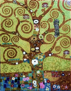 El Árbol de la Vida de Gustav Klimt. 90x70cm